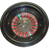 DELUXE18 INCH Bakelite Roulette Wheel with Solid Casting