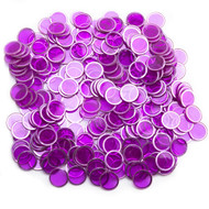Pack of 300 Metal Inserted Bingo Chips - Choose from Color!