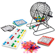 Deluxe All-In-One Complete Bingo Set - New Larger Size! 