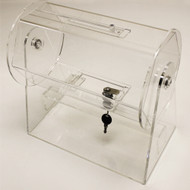 Compact Size Acrylic Raffle Drum - Fits up to 2000 Tickets!