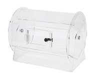 Heavy Duty Acrylic Medium Size Raffle Drum - Fits up to 5000 Tickets!