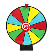 Deluxe 24 Inch Dry Erase Prize Wheel - Choose Type!