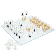 Shot Glass Drinking Game Chess Set - Drinking Game for Adults