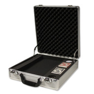 Deluxe 500 Chip Aluminum Claysmith Poker Chip Gaming Case