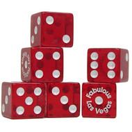FABULOUS LAS VEGAS DICE - 5 PACK