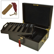 500 Chip MAHOGANY Poker Chip Case