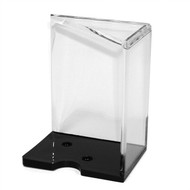 6 Deck Clear Acrylic Discard Holder with Top