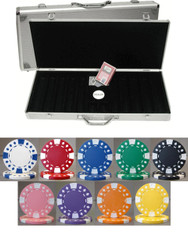 500pc DIAMOND SUITED 12.5gm Poker Chip Set - CHOOSE!