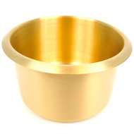 JUMBO BRASS POKER TABLE CUP HOLDER