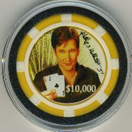 PHIL HELLMUTH Limited Poker Chip Card Cover - RARE