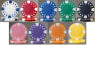 25 DIAMOND SUITED 12.5gm Poker Chips