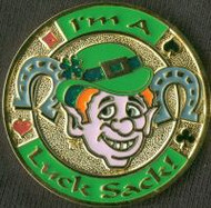 I'M A LUCKY SACK! Poker Card Cover
