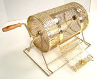 Compact Size Brass Raffle Drum - Holds Up to 2500 Tickets