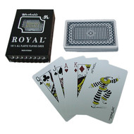 ROYAL 100% PLASTIC Playing Cards - 2 DECKS
