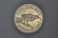 New Zealand - 1953 - Sixpence - KM26 - Uncirculated