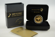 New Zealand - 2009 - $10 Gold Proof Coin - Icons Of New Zealand