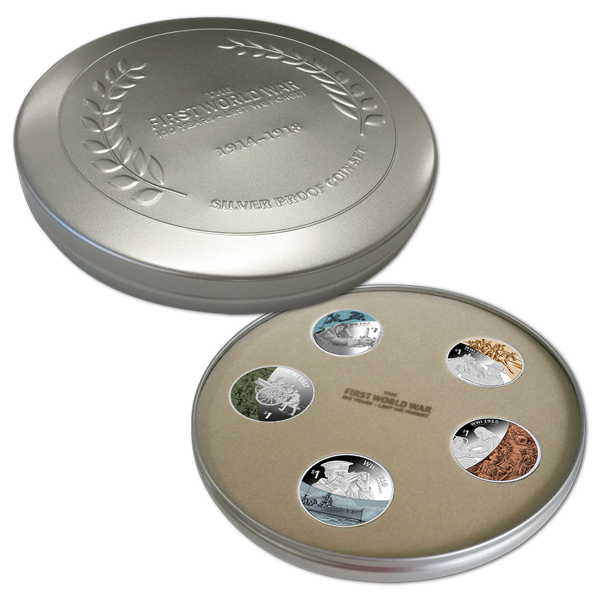Silver Proof Coin Set New Zealand 2016 QEII 90th Birthday