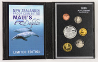 New Zealand - 2010 - Annual Proof Coin Set - Maui's Dolphin