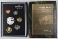New Zealand - 2008 - Annual Proof Coin Set - Hamilton's Frog