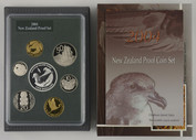 New Zealand - 2004 - Annual Proof Coin Set - Chatham Islands Taiko