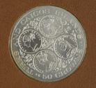Turks and Caicos Islands - 1976 - 50 Crown Silver Coin - Victoria