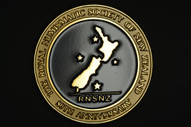 New Zealand - 2011 - RNSNZ 80th Anniversary Medal - Brass With Blue Enamel