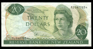 New Zealand - $20 Star Note - Hardie 'Type 1' - YJ647783* Very Fine