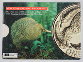 New Zealand - 1993 - Annual Proof Coin Set - Kingfisher [Coin Fair Issue]