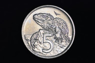New Zealand - 1971 - Five Cents - Circulation Strike - KM34 - Uncirculated (OM-A1947)