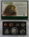 New Zealand - 1986 - Annual Proof Coin Set - Kakapo