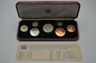 New Zealand - 1965 - Annual Proof Coin Set - Last Pre-decimal [Ballot Set]