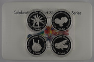 New Zealand - 1989 - Silver Proof Coin Set - Celebration Of Sport