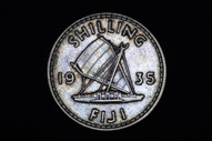Fiji - 1935 - Shilling - KM4 - Extremely Fine (OM-A2271)
