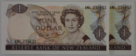 New Zealand - $1 - Bundle x50 Banknotes - Brash - ANL Prefix - Unc