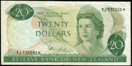 New Zealand - $20 Star Note - Hardie 'Type 1' - YJ535101* - Very Fine