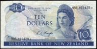 New Zealand - $10 - Star Note - Knight - 99B 992429* - Very Fine