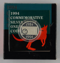 Australia - 1994 -  Silver $1 Proof Coin - Commemorative - Decade Of The Dollar