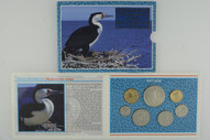 New Zealand - 2000 - Annual Uncirculated Coin Set - Pied Cormorant
