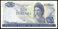 New Zealand - $10 - Hardie 'Type 1' - 31Y 000447 - Uncirculated