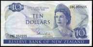 New Zealand - $10 - Hardie 'Type 1' - 28C 350555 - EF