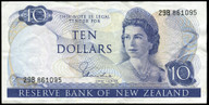 New Zealand - $10 - Hardie 'Type 1' - 29B 861095 - VF