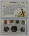 New Zealand - 1988 - Annual Uncirculated Coin Set - Yellow Eyed Penguin