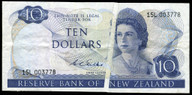 New Zealand - $10 - Wilks - Major Error - 15L 003778