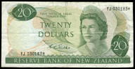 New Zealand - $20 Star Note - Wilks - YJ 030183* - Fine