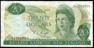New Zealand - $20 Star Note - Knight - YJ251052* - VF