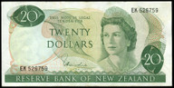 New Zealand - $20 - Hardie 'Type 1' - EK526759 - VF