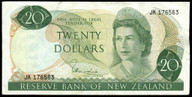 New Zealand - $20 - Hardie 'Type 1' - JK176563 - aVF