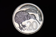 New Zealand - 1973 - Twenty Cents - KM36 - Uncirculated