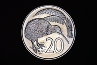 New Zealand - 1970 - Twenty Cents - KM36 - Uncirculated