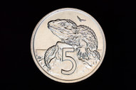 New Zealand - 1973 - Five Cents - KM34 - Uncirculated